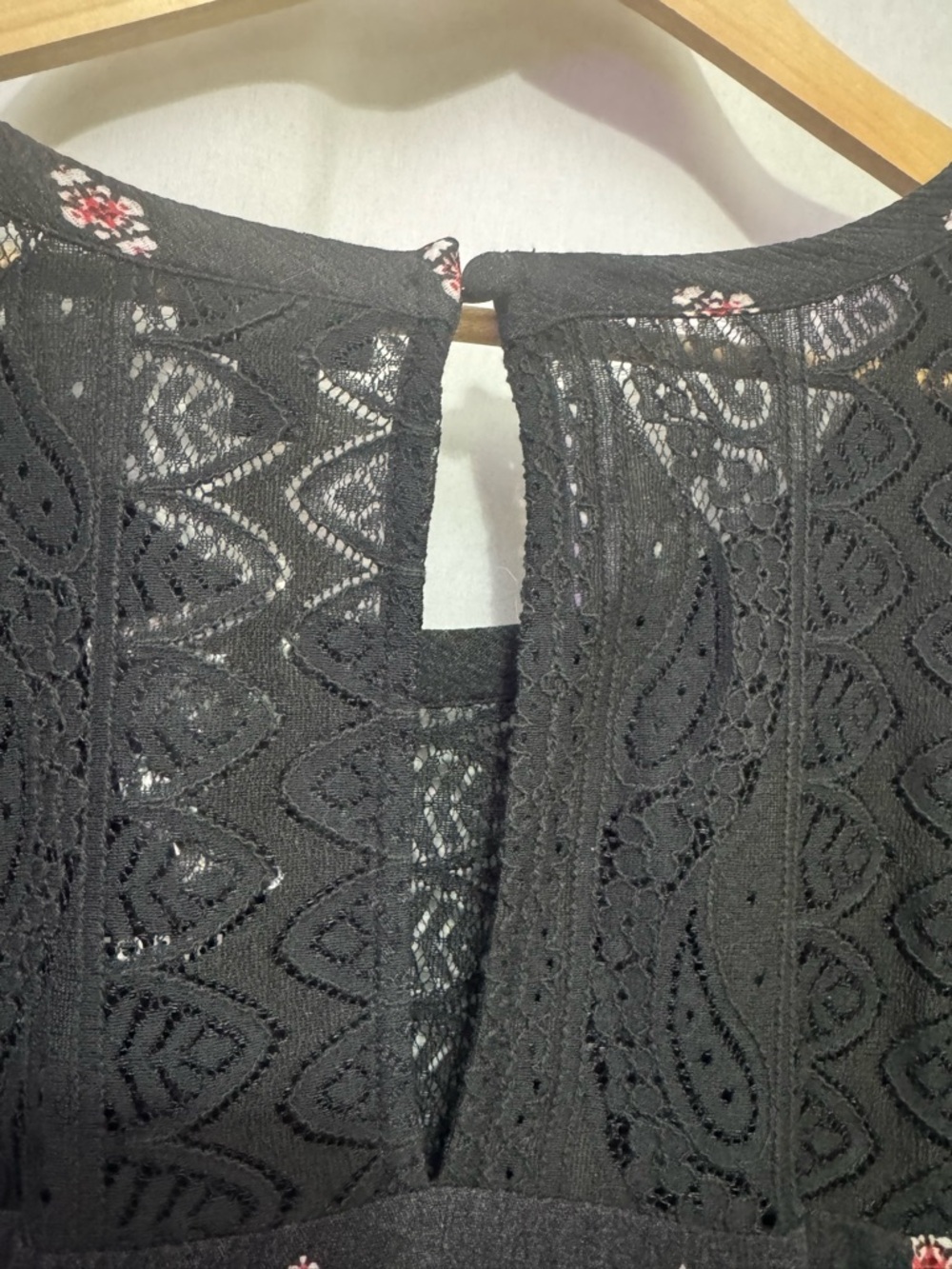 Torrid Black Gauze Mini Dress - Picture 4 of 9